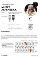 Flyer Winterm&uuml;tze Alpenblick