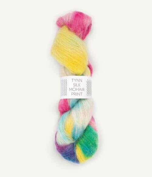 Tynn Silk Mohair Print - Sandnes Garn