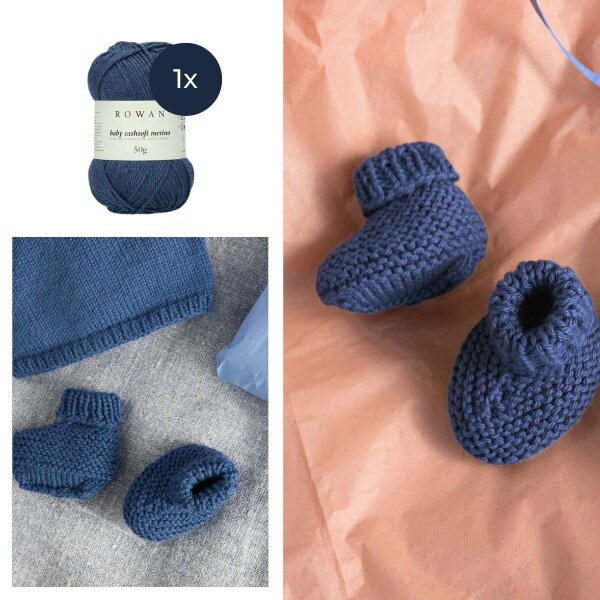 Garnpackung Babyschuhe Hush | Rowan