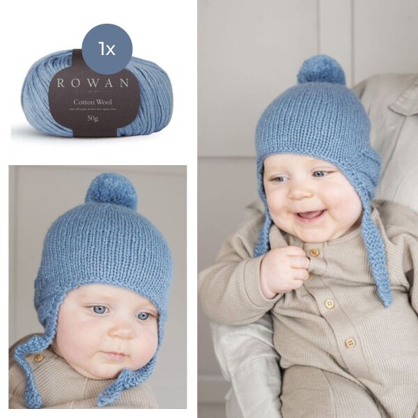 Garnpackung M&uuml;tze Iris | Rowan - Farbe 211 Moon