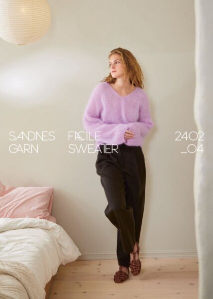 Sandnes Garn Einzelanleitung 2402 Nr. 4 - Facile sweater - Deutsch