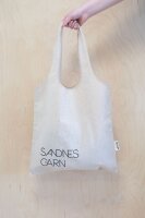 Sandnes Garn Tote Bag wei&szlig;