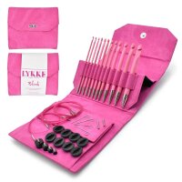 LYKKE Auswechselbare H&auml;kelnadel Blush Set 15 cm 3,50...