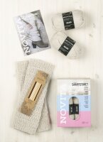 Novita Halaus Strickbox Stulpen