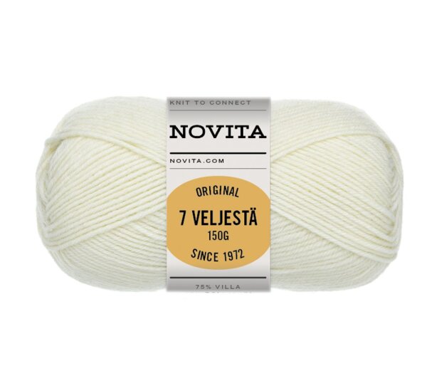 Novita 7 Veljest&auml; Original ca. 300 m 150 g