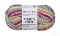 Novita 7 Veljest&auml; Polkka ca. 200 m 100 g