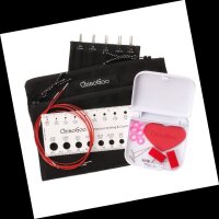 ChiaoGoo Nadelset auswechselbare Nadelspitzen TWIST RED...