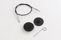 Seil f&uuml;r Nadelspitzen 20 cm 40 cm schwarz