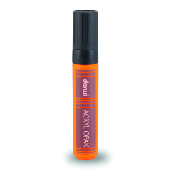 ACRYL OPAK Marker extra dicke Spitze orange 25 ml