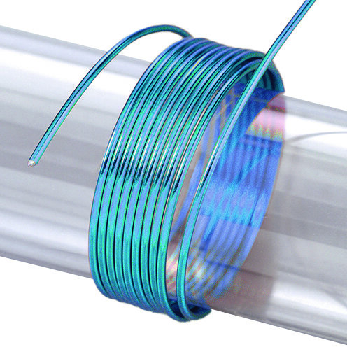 Aludraht eloxiert  blau 5 m / ~ 42 g &oslash; 2 mm