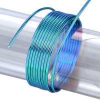 Aludraht eloxiert  blau 5 m / ~ 42 g &oslash; 2 mm