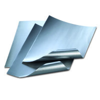 Alufolienzuschnitte  silber / silber, 3 Stk.