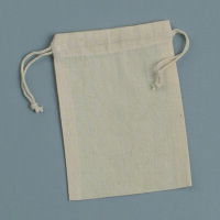 Baumwollartikel, Beutel mit Zugkordel, natur, 115 g/m&sup2;