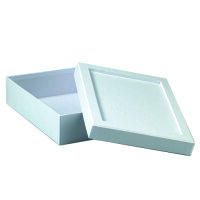 Box Mosaix, Rechteck, wei&szlig; 20 x 15 x 6 cm