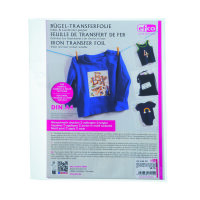 B&uuml;gel-Transferfolie, Inkjet+Laser f&uuml;r dunkle...
