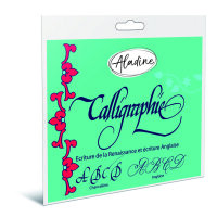 Calligraphie Zubeh&ouml;r, &Uuml;bungsheft englisch  28...