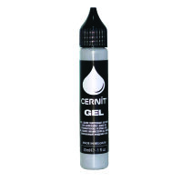 Cernit Gel  silber 30 ml