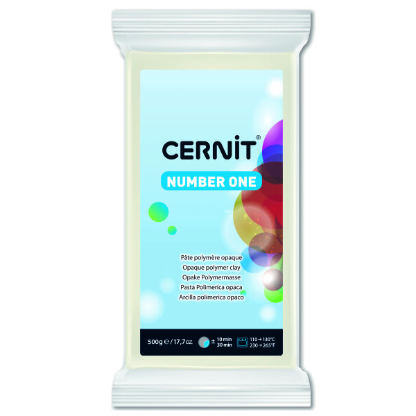 Cernit N&deg;1  deckwei&szlig; 500 g