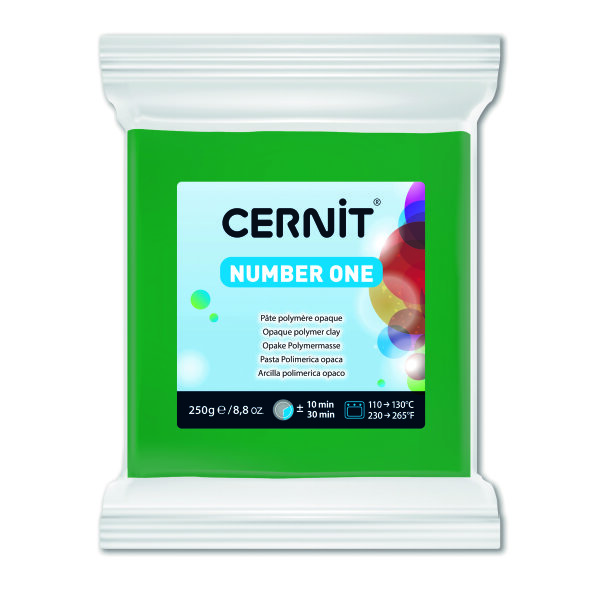 Cernit N&deg;1  gr&uuml;n 250 g