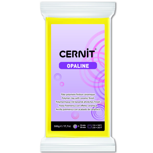 Cernit Opaline  prim&auml;rgelb 500 g