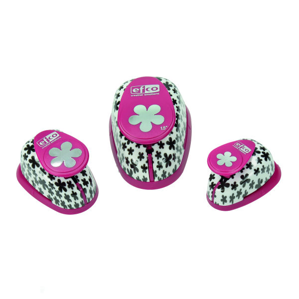 Design Stanzer Set Retro Blume  3-teilig