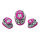 Design Stanzer Set Retro Blume  3-teilig