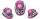 Design Stanzer Set Retro Blume  3-teilig