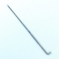 Filznadel Metall, grob L 7,8 cm