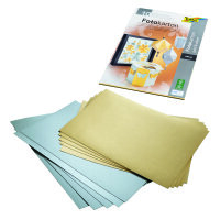 Fotokartonblock  gold / silber, 10 Blatt / 300 g / m&sup2;