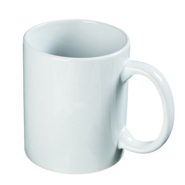 Geschirr Keramik, Tasse, wei&szlig;, 300 ml