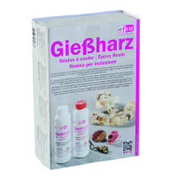 Gie&szlig;harz Komplettset  transparent, 250 + 125 g / 9-teilig