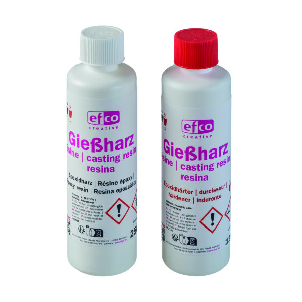 Gie&szlig;harz Set  transparent, 250 + 125 g / 2-teilig