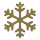 Gomille Schneeflocke mit Loch
