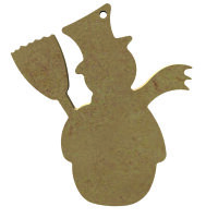 Gomille Schneemann mit Loch