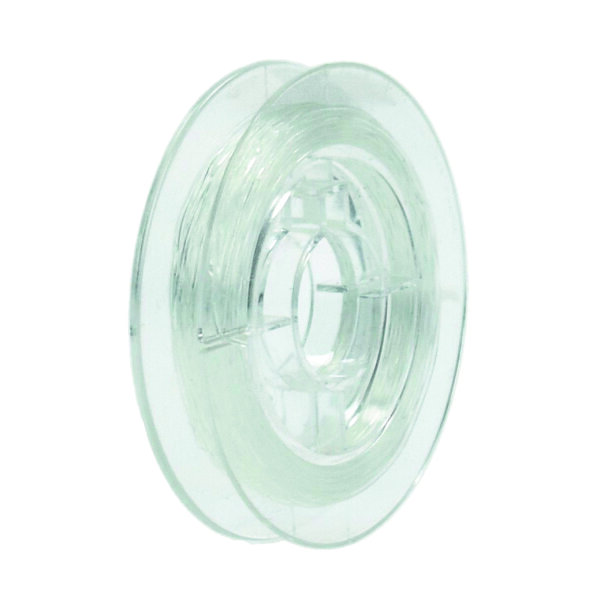 Gummifaden  klar transparent, &Oslash; 0,5 mm 10 m