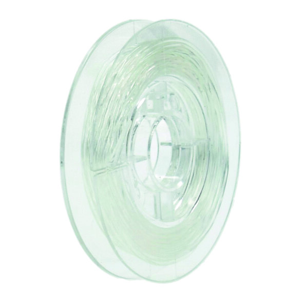 Gummifaden  klar transparent, &Oslash; 1 mm 5 m