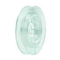Gummifaden  klar transparent, &Oslash; 0,25 mm 10 m