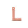 H&auml;nger, Buchstabe L 1-Loch
