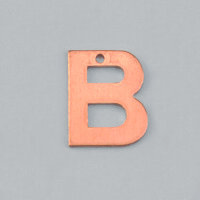 H&auml;nger, Buchstabe B 1-Loch