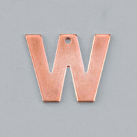 H&auml;nger, Buchstabe W 1-Loch