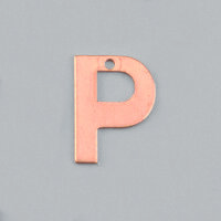 H&auml;nger, Buchstabe P 1-Loch