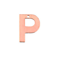 H&auml;nger, Buchstabe P 1-Loch