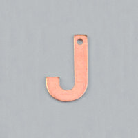 H&auml;nger, Buchstabe J 1-Loch