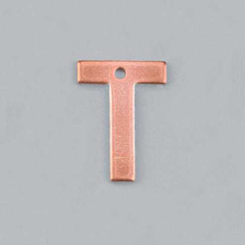 H&auml;nger, Buchstabe T 1-Loch