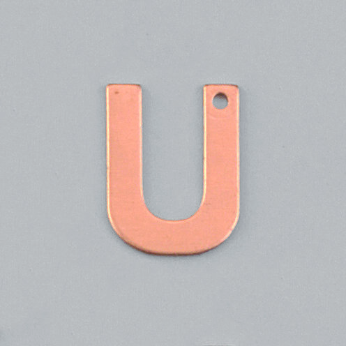 H&auml;nger, Buchstabe U 1-Loch