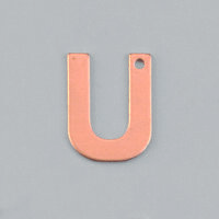 H&auml;nger, Buchstabe U 1-Loch