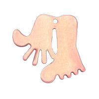 H&auml;nger Hand + Fu&szlig;