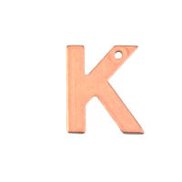 H&auml;nger, Buchstabe K 1-Loch