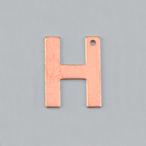 H&auml;nger, Buchstabe H 1-Loch