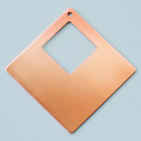 H&auml;nger Quadrat 1-Loch